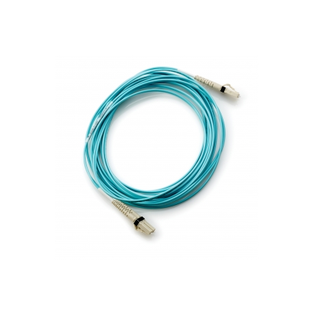 HPE - Network cable - LC multi-mode (M) to LC multi-mode (M) - 2 m - fibre optic - 50  /  125 micron - OM3 - for HPE 3600, 8 / 24, 8 / 8, SN6000; StoreFabric SN6500, SN6610, SN6620C 24, SN6650 - 0