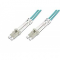 DIGITUS - Patch cable - LC multi-mode (M) to LC multi-mode (M) - 3 m - fibre optic - 50  /  125 micron - OM3 - halogen-free