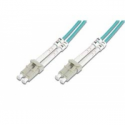 DIGITUS - Patch cable - LC multi-mode (M) to LC multi-mode (M) - 10 m - fibre optic - 50  /  125 micron - OM3 - halogen-free