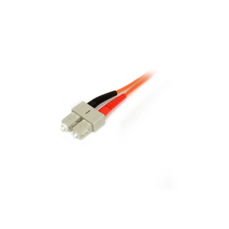 StarTech.com 3m Fiber Optic Cable - Multimode Duplex 50 / 125 - LSZH - LC / SC - OM2 - LC to SC Fiber Patch Cable - Network cable - LC multi-mode (M) to SC multi-mode (M) - 3 m - fibre optic - duplex - 50  /  125 micron - for P / N: US100A20FXSC, US1GA30SXSC - 3