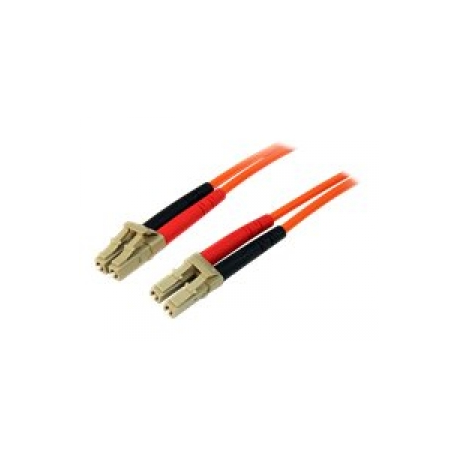 StarTech.com 3m Fiber Optic Cable - Multimode Duplex 50 / 125 - LSZH - LC / LC - OM2 - LC to LC Fiber Patch Cable - Network cable - LC multi-mode (M) to LC multi-mode (M) - 3 m - fibre optic - duplex - 50  /  125 micron - for P / N: GLCLHSMDSTTA, GLCSXMMDST, GLCSXMMDSTT, JD118BST, MASFP1GBSXST, SFP100BFXST - 0