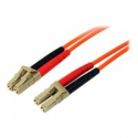 StarTech.com 5m Fiber Optic Cable - Multimode Duplex 50 / 125 - LSZH - LC / LC - OM2 - LC to LC Fiber Patch Cable - Network cable - LC multi-mode (M) to LC multi-mode (M) - 5 m - fibre optic - duplex - 50  /  125 micron - for P / N: GLCLHSMDSTTA, GLCSXMMDST, GLCSXMMDSTT, JD118BST, MASFP1GBSXST, SFP100BFXST