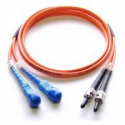 StarTech.com 3m Fiber Optic Cable - Multimode Duplex 62.5 / 125 - LSZH - ST / SC - OM1 - ST to SC Fiber Patch Cable (FIBSTSC3) - Network cable - SC multi-mode (M) to ST multi-mode (M) - 3 m - fibre optic - duplex - 62.5  /  125 micron - for P / N: US100A20FXSC, US100A20SFP, US1GA30SFP, US1GA30SXSC, US1GC30SFP