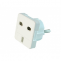 Cablexpert A-AC-UKEU-001 - Power adapter - power (P) to power (F) - white - United Kingdom, Europe