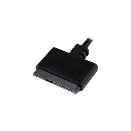 StarTech.com USB 3.1 to 2.5" SATA Hard Drive Adapter - USB 3.1 Gen 2 10Gbps with UASP External HDD / SSD Storage Converter (USB312SAT3CB) - Storage controller - 2.5", 3.5" - SATA 6Gb / s - USB 3.1 (Gen 2) - black - 2