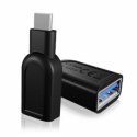 ICY BOX IB-CB003 - USB adapter - USB Type A (F) to USB-C (M) - black