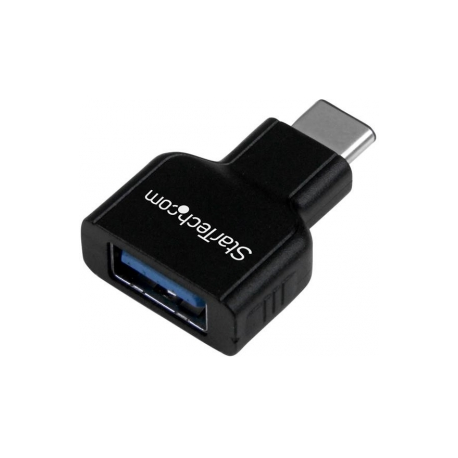 StarTech.com USB-C to USB Adapter - USB-C to USB-A - USB 3.1 Gen 1 - 5Gbps - USB C Adapter - USB Type C (USB31CAADG) - USB adapter - USB-C (M) to USB Type A (F) - USB 3.1 - black - for P / N: HB31C2A1CGS, HB31C2A2CB, HB31C3A1CS, HB31C3ASDMB, HB31C4AS, PEXUSB311AC3 - 2