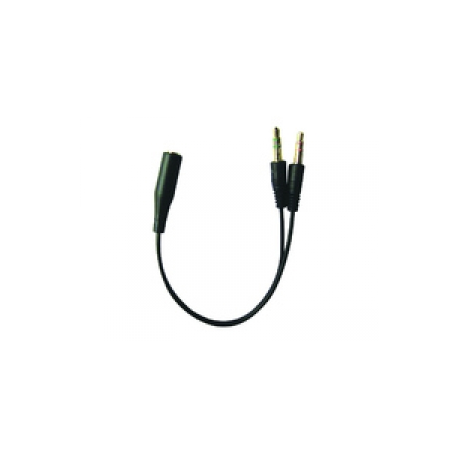 Sandberg Headset Converter - Headset adapter - stereo mini jack male to 4-pole mini jack female - 0