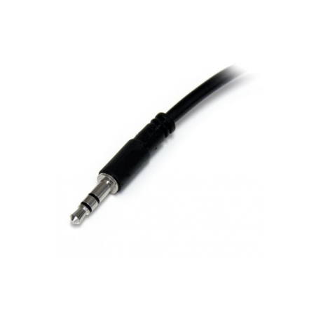 StarTech.com 6 in. 3.5mm Audio Splitter Cable - Stereo Splitter Cable - Gold Terminals - 3.5mm Male to 2x 3.5mm Female - Headphone Splitter (MUY1MFF) - Audio splitter - stereo mini jack male to stereo mini jack female - 15.2 cm - for P / N: MU1MMS, PCISOUND4CH - 4