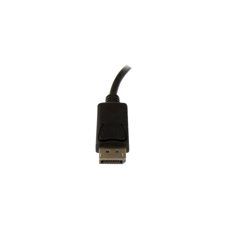 StarTech.com DisplayPort to VGA Adapter with Audio - 1920x1200 - DP to VGA Converter for Your VGA Monitor or Display (DP2VGAA) - DisplayPort  /  VGA adapter - DisplayPort (M) to HD-15 (VGA), mini jack, Micro-USB Type B (power only) (F) - DisplayPort 1.2 - 18.4 m - active, 1920 x 1200 (WUXGA) support - black - for P / N: DK30CH2DEP, DK30CH2DEPUE, TB32DP14, TB32DP2T, TB3DK2DHV, TB3DK2DHVUE, TB3DKDPMAWUE - 1