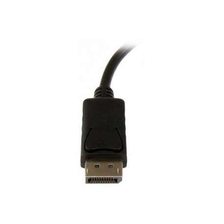 StarTech.com DisplayPort to VGA Adapter with Audio - 1920x1200 - DP to VGA Converter for Your VGA Monitor or Display (DP2VGAA) - DisplayPort  /  VGA adapter - DisplayPort (M) to HD-15 (VGA), mini jack, Micro-USB Type B (power only) (F) - DisplayPort 1.2 - 18.4 m - active, 1920 x 1200 (WUXGA) support - black - for P / N: DK30CH2DEP, DK30CH2DEPUE, TB32DP14, TB32DP2T, TB3DK2DHV, TB3DK2DHVUE, TB3DKDPMAWUE - 7