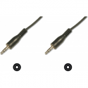 ASSMANN - Audio cable - stereo mini jack male to stereo mini jack male - 2.5 m - shielded - black - molded