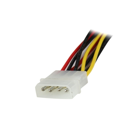 StarTech.com 12in LP4 to 2x Latching SATA Power Y Cable Splitter Adapter - 4 Pin LP4 to Dual SATA Y Splitter - Power adapter - 4 PIN internal power (M) to SATA power (F) - 30 cm - latched - for P / N: 35S24M2NGFF, HSB13SATSASB, HSB1SATSASBA, HSB1SATSASVA, HSB43SATSASB, S32M2NGFFPEX - 1
