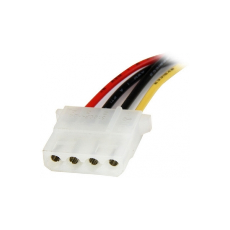 StarTech.com 12in SATA to LP4 Power Cable Adapter F / M - SATA to LP4 Power Adapter - SATA Female to LP4 Male Power Cable - 12 inch (LP4SATAFM12) - Power adapter - 4 PIN internal power (F) to SATA power (M) - 30.48 cm - for P / N: SATSASBP425 - 1