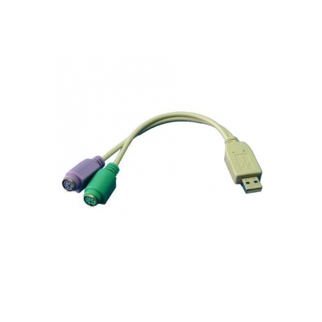 Logilink AU0004, USB to PS2 adapter, USB1.1/2.0