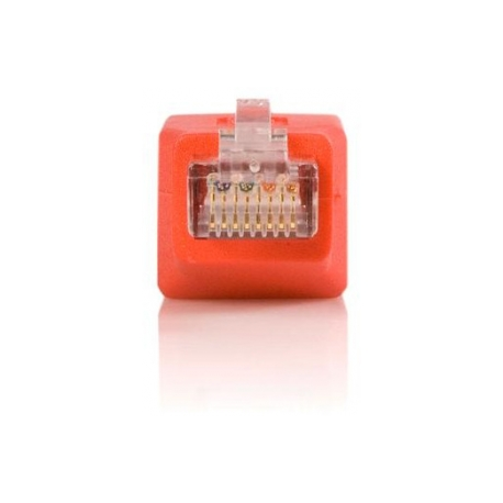 StarTech.com Cat6 Cable - Cat6 Crossover Adapter - GbE - Red - Ethernet Network Cable (C6CROSSOVER) - Crossover adapter - RJ-45 (M) to RJ-45 (F) - CAT 6 - red - 9