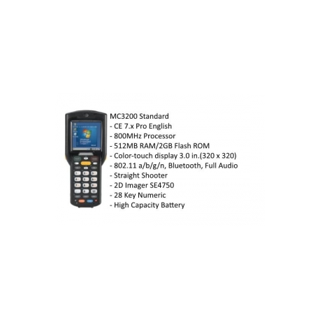 Motorola MC32 SS ABGN 2D I SE4750 28KEY CE7 PRO HICAP-BATT 512MB/2GB