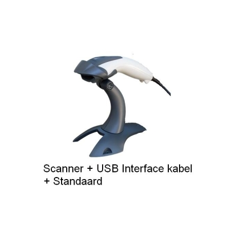 Honeywell Voyager 1200g - Barcode scanner - handheld - linear imager - 100 line  /  sec - decoded - USB - 3