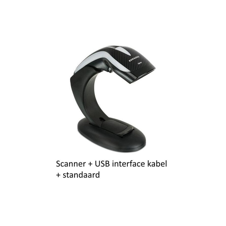 Datalogic Heron HD3130 - Barcode scanner - handheld - 270 scan  /  sec - decoded - USB - 1