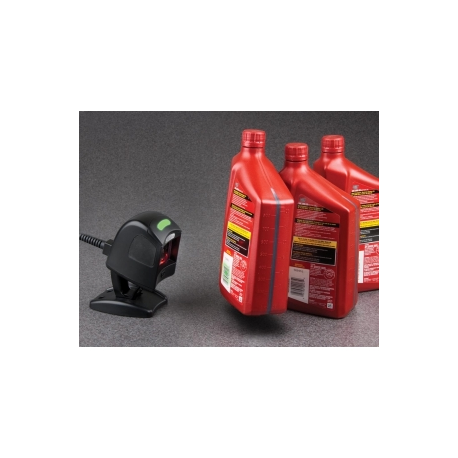Magellan 1100i, Kit, USB Scanner, Button w/Targeting Green Spot, Riser Stand, USB 2 m Cable, Black (Kit includes Scanner, Stand 