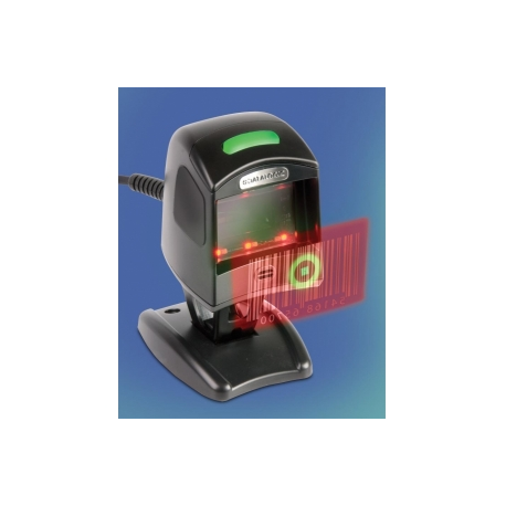 Magellan 1100i, Kit, USB Scanner, Button w/Targeting Green Spot, Riser Stand, USB 2 m Cable, Black (Kit includes Scanner, Stand 