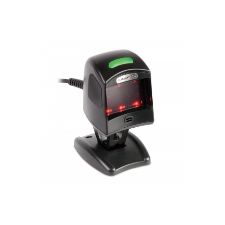 Magellan 1100i, Kit, USB Scanner, Button w/Targeting Green Spot, Riser Stand, USB 2 m Cable, Black (Kit includes Scanner, Stand 