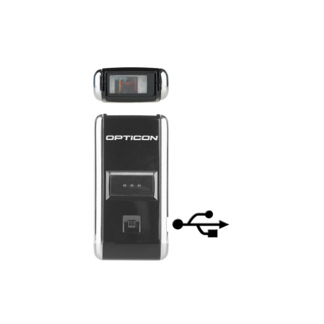 Opticon OPN 2001 Pocket Memory Scanner - Barcode scanner - portable - 100 scan / sec - decoded - USB