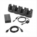 Zebra 4-Slot Ethernet Cradle Kit - Docking cradle - Ethernet - for Zebra MC3000, MC3090, MC3100, MC3190, MC3200