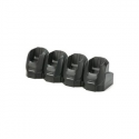 Datalogic Multi Ethernet Dock - Handheld charging cradle - output connectors: 4 - for Memor X3