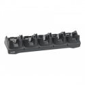 Zebra 5Slot Charge Only Cradle - Handheld charging stand - output connectors: 5 - for Zebra TC8000, TC8000 Premium, TC8000 Standard, TC8300