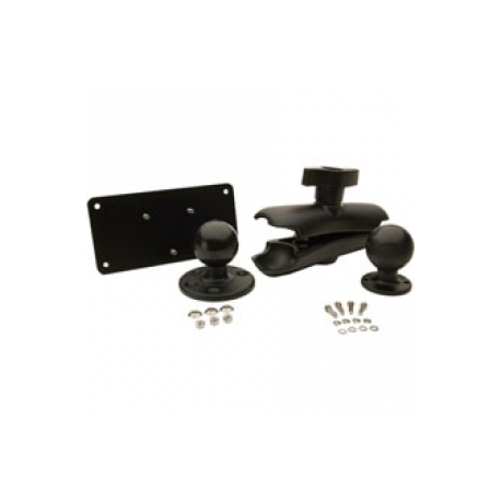 Honeywell - Mounting kit (base plate, Ram ball, mounting arm, Ram mount) - for vehicle mount computer docking station - in-car - for Thor VM1, VM2 - 0