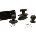 Honeywell - Mounting kit (base plate, Ram ball, mounting arm, Ram mount) - for vehicle mount computer docking station - in-car - for Thor VM1, VM2