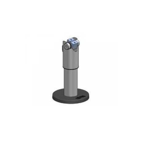 SpacePole SP1 Duratilt - Mounting component (pole mount, cover flange, tilt joint) - for tablet - black - counter - 0