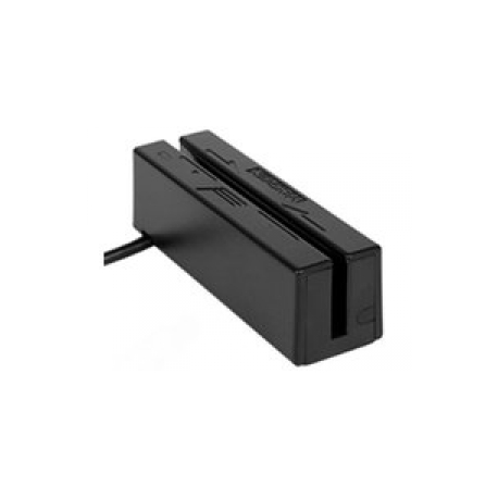 MagTek USB Swipe Reader with Keyboard Emulation - Magnetic card reader - USB - black - 0