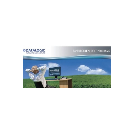Datalogic EASEOFCARE 5 day - Extended service agreement - parts and labour - 5 years - carry-in - repair time: 5 business days - for PowerScan PBT9500 - 1