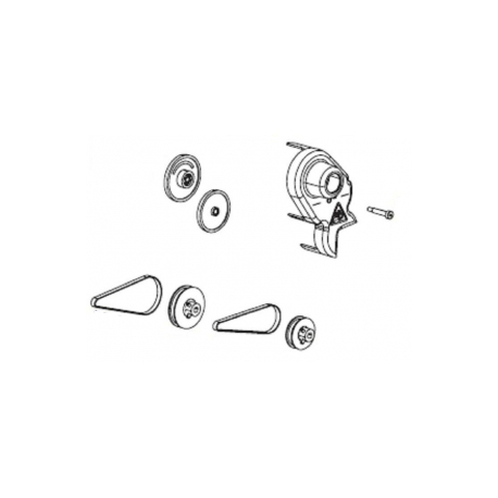 Zebra - Drive system maintenance kit - for Zebra ZM400, ZM600; Z Series ZM400, ZM600 - 1