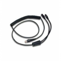Honeywell - Keyboard wedge cable - PS / 2 (F) to PS / 2 (M) - 2.8 m