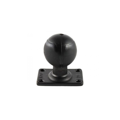 Zebra - Mounting component (Ram ball mounting plate) for vehicle mount computer - 0