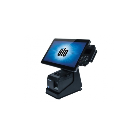 Elo Cradle for Verifone E355 (I-Series & 02-Series Monitors) - EMV terminal cradle - black - for Elo 1002, 1302, 1902, 2202, 2402, 2702; I-Series ESY15, ESY22; I-Series 2.0; VeriFone e355 - 2