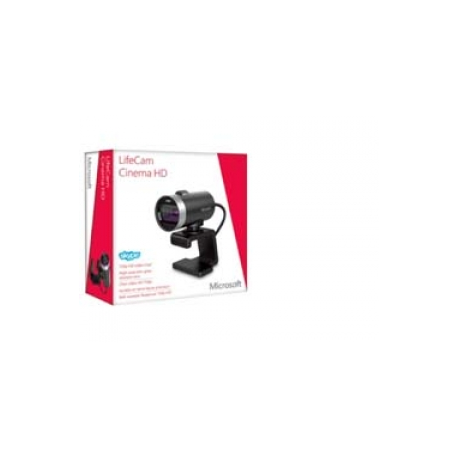 Microsoft LifeCam Cinema Win USB Port EMEA EG EN/DA/FI/DE/IW/HU/NO/PL/RO/SV/TR
