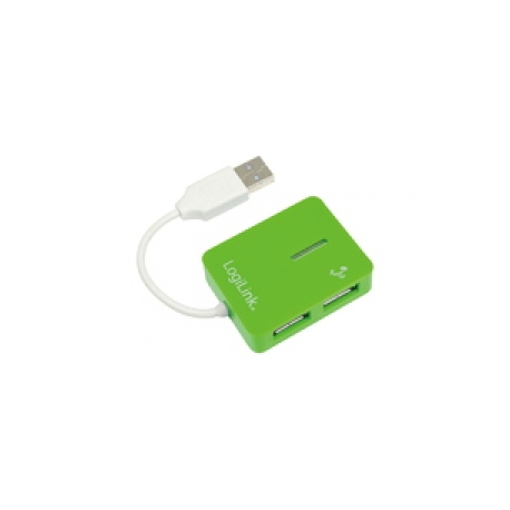 LogiLink Smile USB2.0 4-Port Hub - Hub - 4 x USB 2.0 - 0