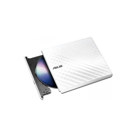 ASUS SDRW-08D2S-U LITE - Disk drive - DVD±RW (±R DL)  /  DVD-RAM - 8x / 8x / 5x - USB 2.0 - external - white - 1