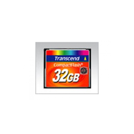 Transcend - Flash memory card - 32 GB - 133x - CompactFlash - 0