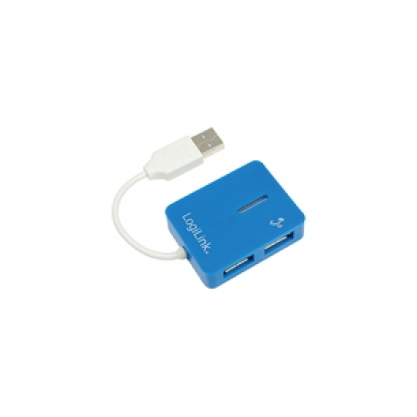 LogiLink Smile USB2.0 4-Port Hub - Hub - 4 x USB 2.0 - 0