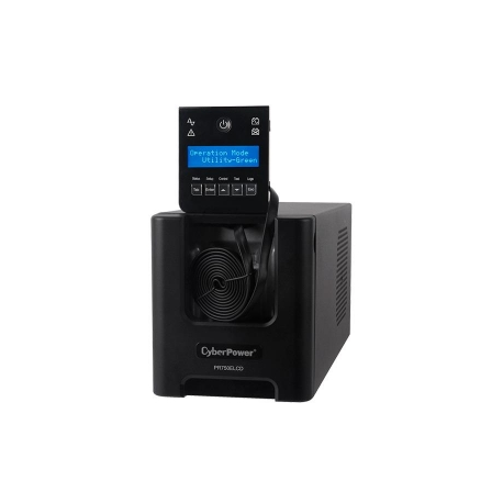 CyberPower Professional Tower Series PR750ELCD - UPS - 675 Watt - 750 VA - 7 Ah - RS-232, USB - output connectors: 6 - 2