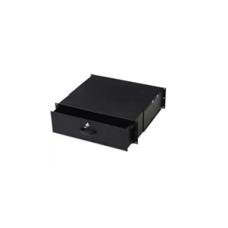 Digitus DN-19 KEY-3U-SW - Rack storage drawer - black, RAL 9005 - 3U - 19" - 0