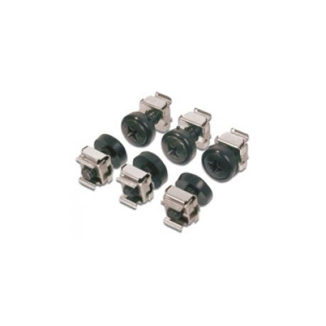 Digitus DN-19 SET - Rack screws, nuts and washers - 19" (pack of 50) - for P / N: DN-19 07U-6 / 6, DN-19 09U-6 / 6, DN-19 12U-6 / 6, DN-19 16U-6 / 6, DN-19 20-U, DN-19 20U-6 / 6 - 0