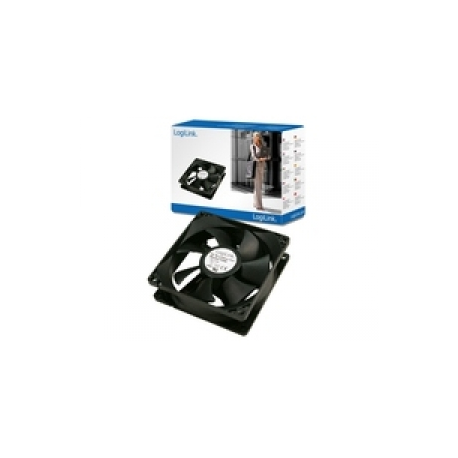 Logilink fan 120*120*25mm 31,3 dB black