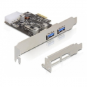 DeLock PCI Express card > 2x USB 3.0 - USB adapter - PCIe - USB 3.0 x 2