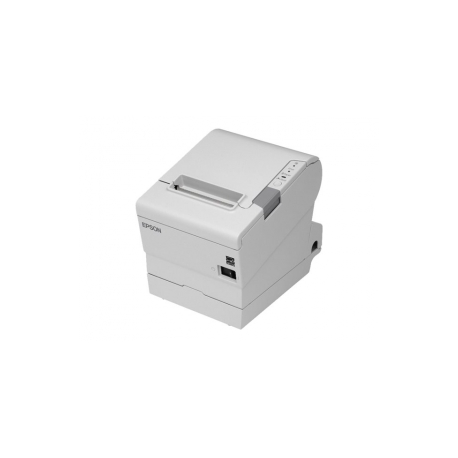 Epson TM T88V - Receipt printer - thermal line - Roll (8 cm) - up to 300 mm / sec - USB, serial - cutter - cool white - 1
